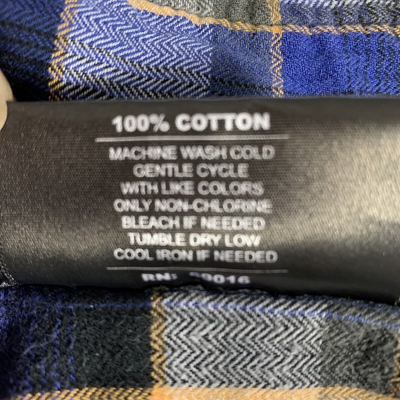 Mambo Australia Plaid Shirt Men’s L Casual Cotton Cargo Flip Cuffs - Picture 10 of 15